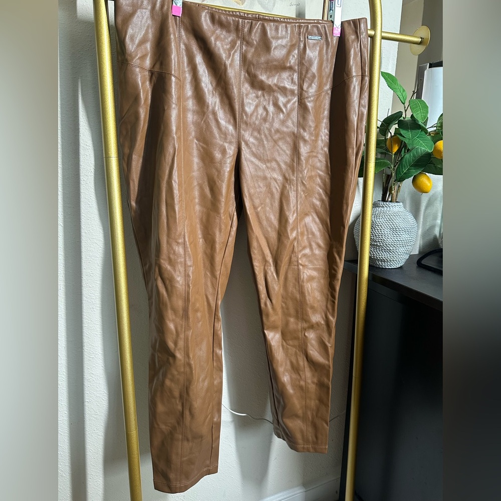 Marc New York Tan Leather Outerwear